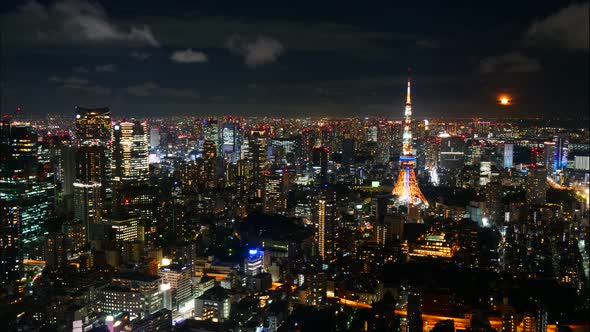 Beautiful architecture building in Tokyo city Japan alt