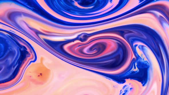 Abstract Colorful Fluid Paint Background 7