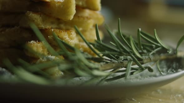 French Toast Christmas Tree Holiday Atmosphere alt