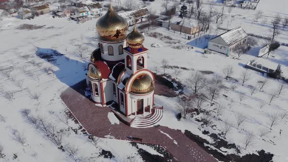 A Beautiful Orthodox Church From the Ukrainian Village