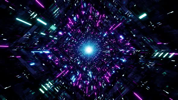 Futuristic Data Flow alt