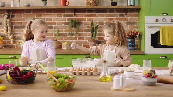 Very Charismatic and Beautiful Two Small Sisters alt