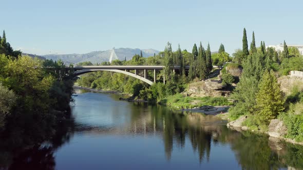 Aerial Shot Montenegro Podgorica alt