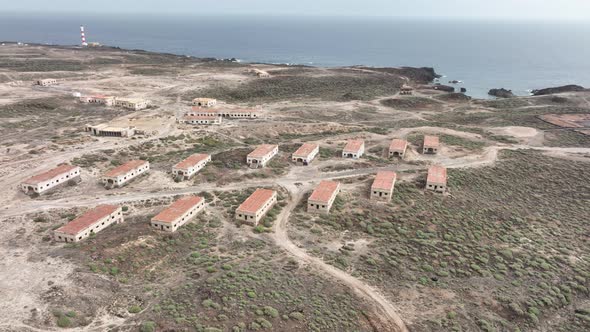 Tenerife Canary Island Abandoned Small Village and Buildings alt