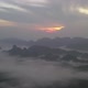 Timelapse of sea of fog with sunrise cover mountain in area of Doi Ta pang southern Thailand - VideoHive Item for Sale