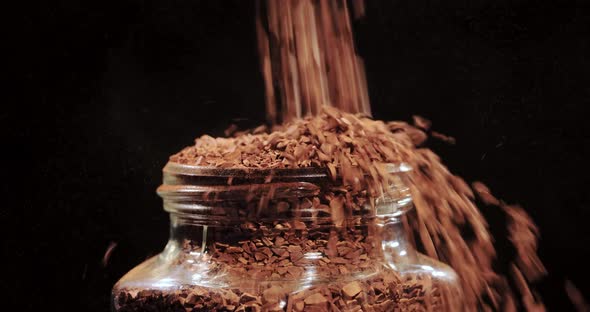 Closeup Powdered Coffee Product, Instant Coffee alt