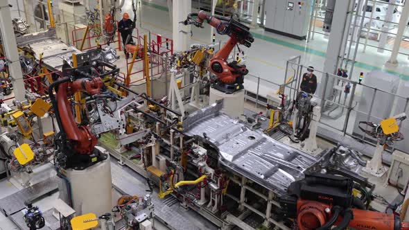Replacement of Human Labor with Robots Safety of Production Highprecision Engineering at a Modern