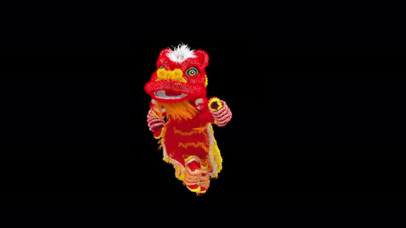 40 Chinese New Year Lion Dancing 4K alt