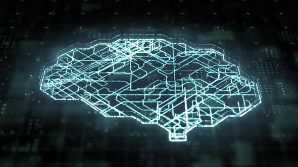 Digital data transfer inside deep learning microprocessor brain circuit alt