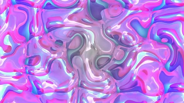 Abstract Glow Liquid Animation Background alt