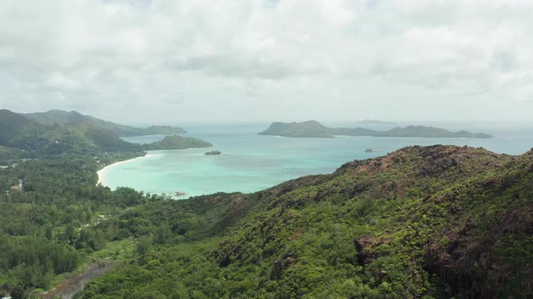 Aerial View of Seychelles alt
