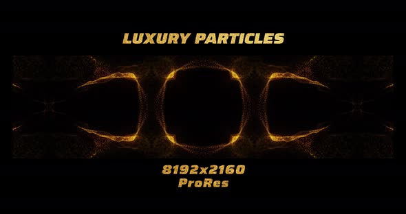 Abstract Luxury Particles 8K