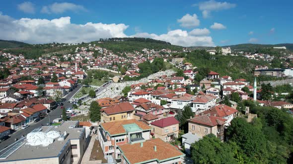 Aerial Sarajevo Settlement alt