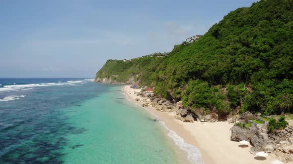 Melasti Beach in Bali, Indonesia