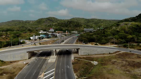 Highway in Puerto Colombia.