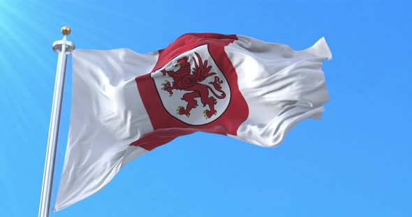 West Pomeranian Voivodeship Flag, Poland alt