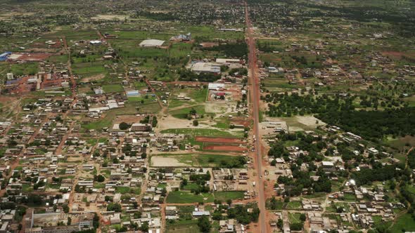 Africa Mali Village Aerial View 37