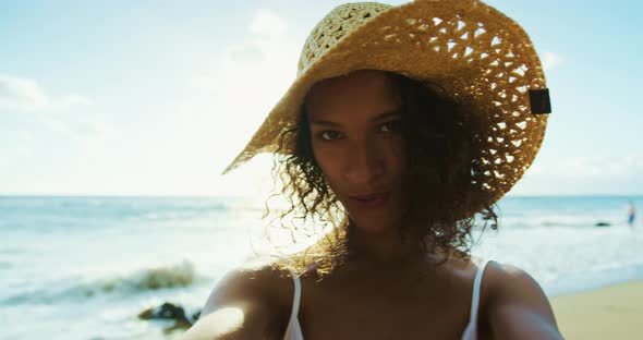 Beauitiful Mixed Race Young Woman alt