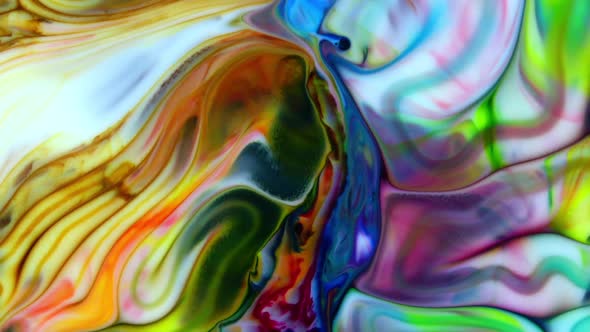 Abstract Colorful Sacral Liquid Waves Texture 80 alt