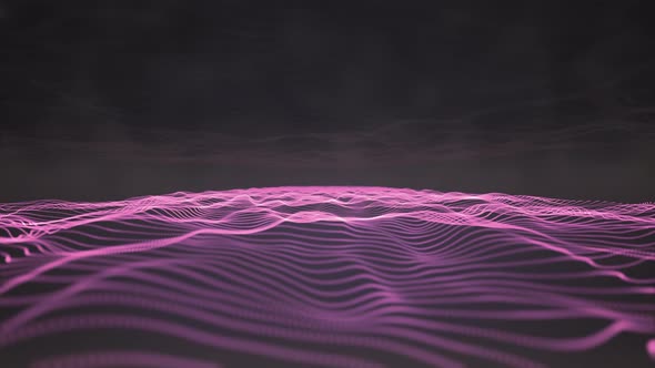 Abstract particles form Background