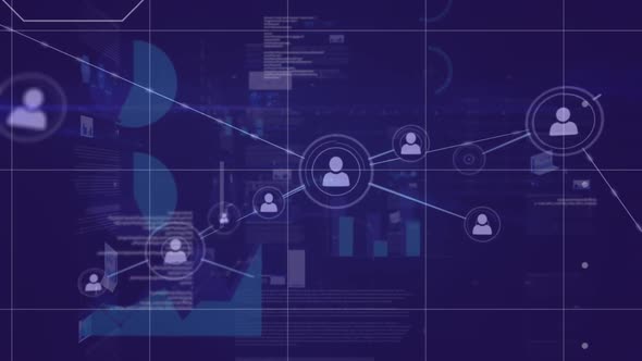 Network of connections and data processing alt