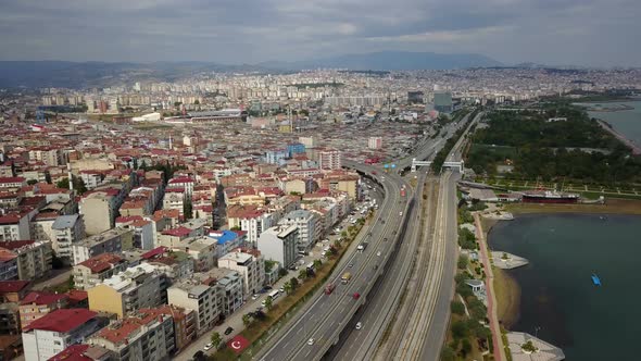 North Black Sea Coast and Port City of Samsun, Turkey