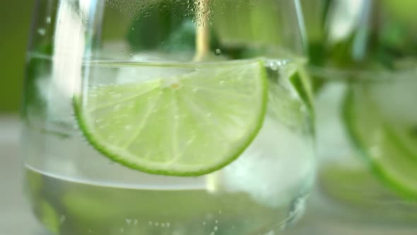 Mojito Cocktail in Glass