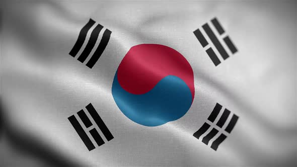 Korean Flag Front