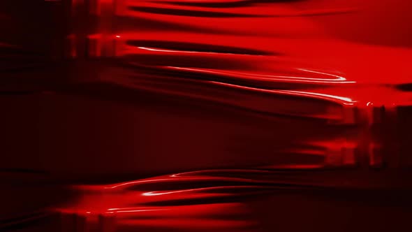 Red Color Textile Fabric Seamless Looping Background Moving Slowly alt
