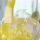 Filling Glass With Yellow Lemonade - VideoHive Item for Sale