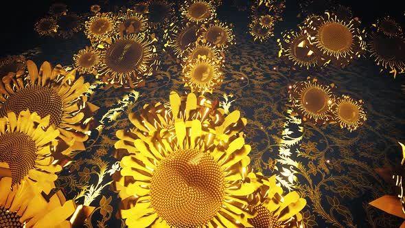 Golden Shine Sunflowers