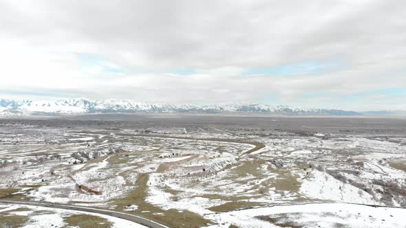 Slow desend onto Valley floor alt