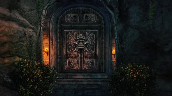 Evil Castle Door