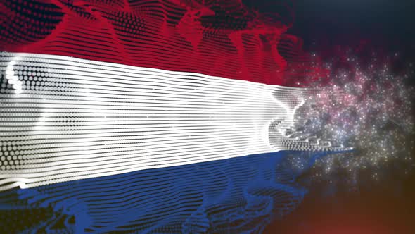 Netherlands Particle Flag