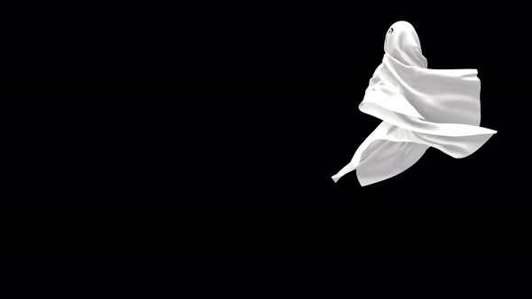 50 Ghost Halloween Dancing 4K alt