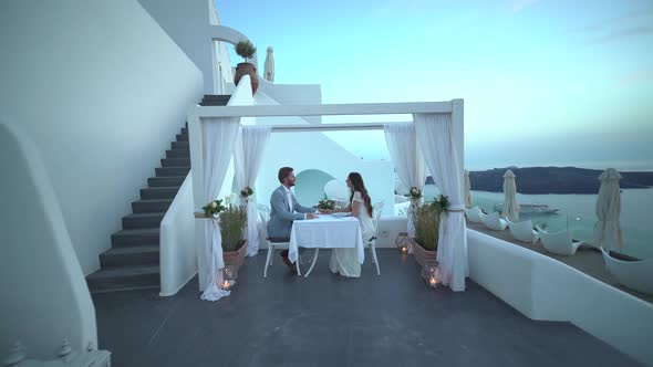 Couple Luxury Dinner for Two Terrace
