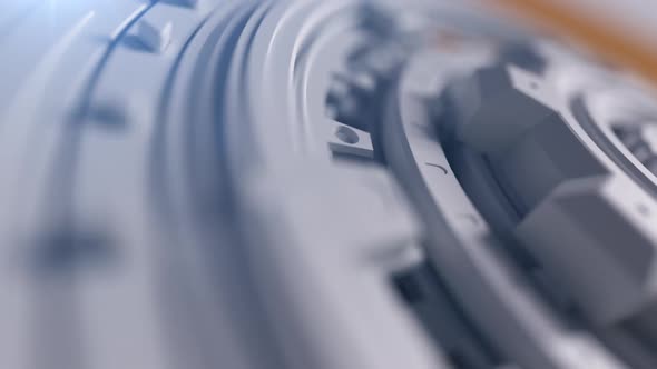 The mechanical process of multiple mechanical parts