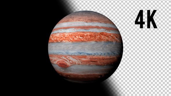 Jupiter in 4K alt