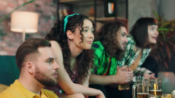 Closeup to the Camera Group of Charismatic Young alt