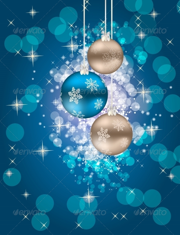 Abstract Christmas and New Year Background. - Christmas Seasons/Holidays