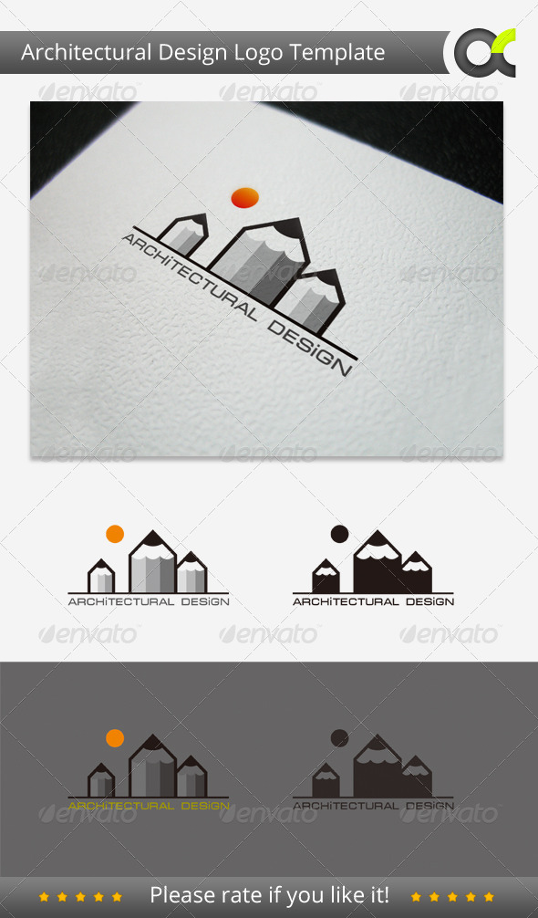 Architectural Design Logo Template - Objects Logo Templates