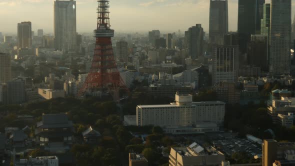 Tokyo Tower Landmark in Japan