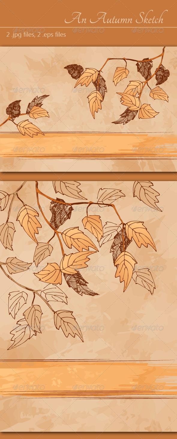 An Autumn Sketch - Seasons Nature