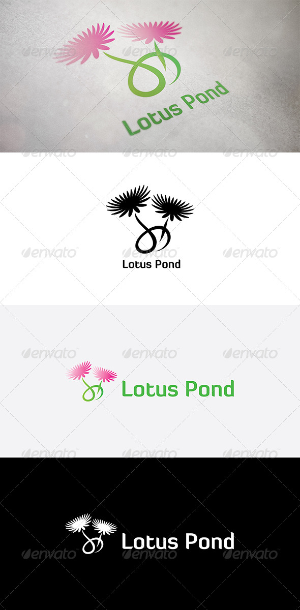 Abstract Lotus - Abstract Logo Templates