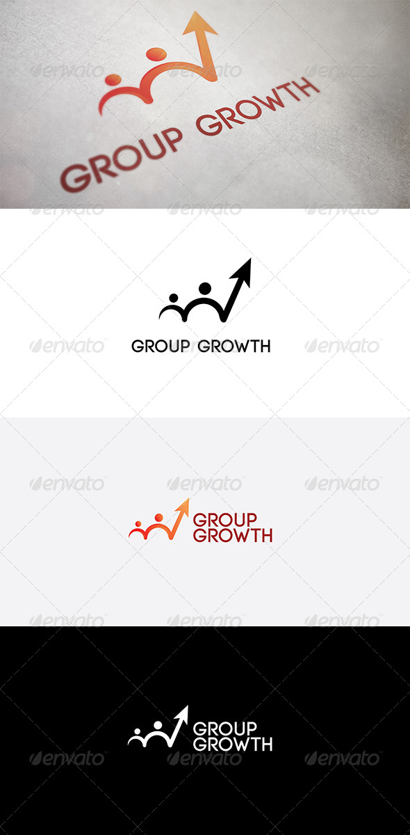 Group Growth - Vector Abstract