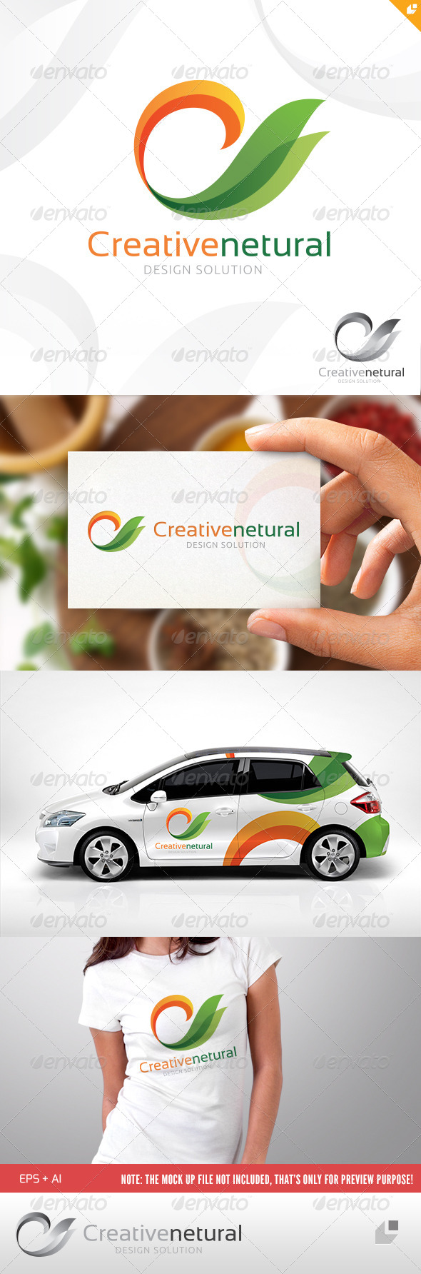Creative Natural Logo - Crests Logo Templates