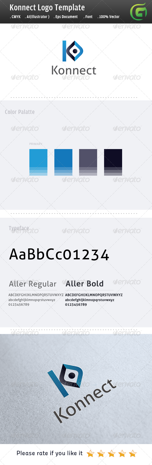 Konnect - Letters Logo Templates