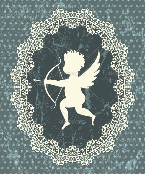 Cupid Medallion - Valentines Seasons/Holidays