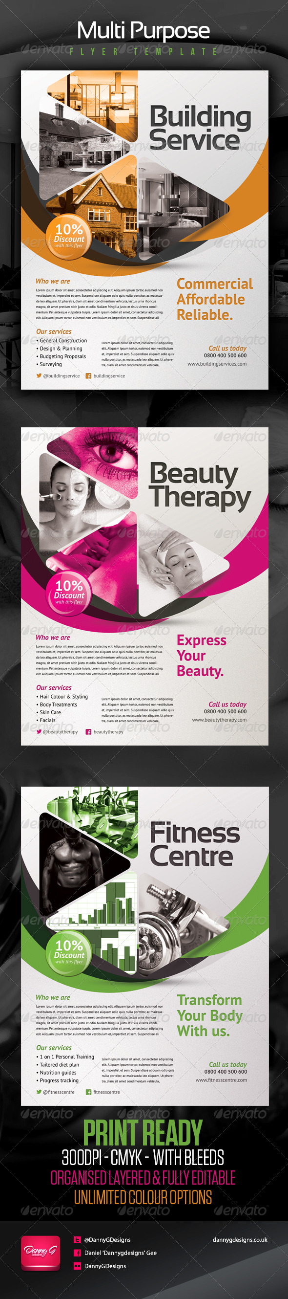 Multipurpose Flyer Template - Corporate Flyers
