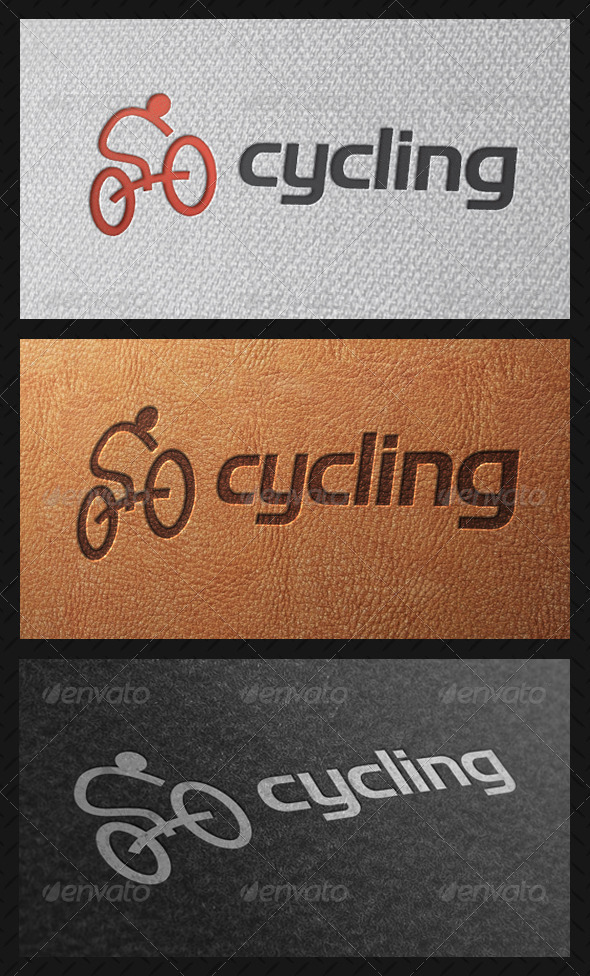 Cycling Team Logo Template - Humans Logo Templates